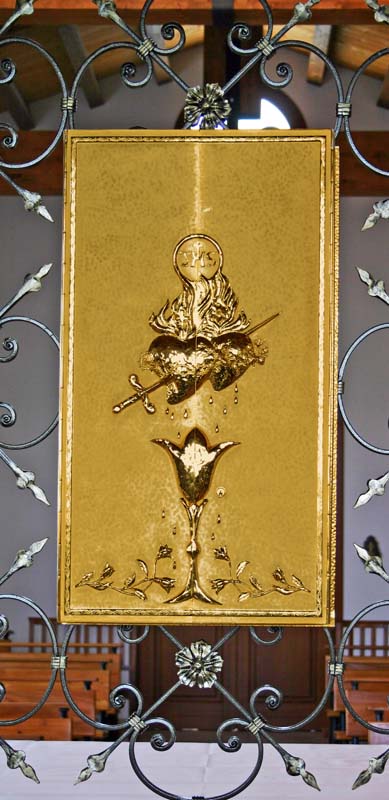Tabernacolo per la Cappella delle Suore Monache Clarisse dell’Immacolata a Creazzo ( VI) Italy