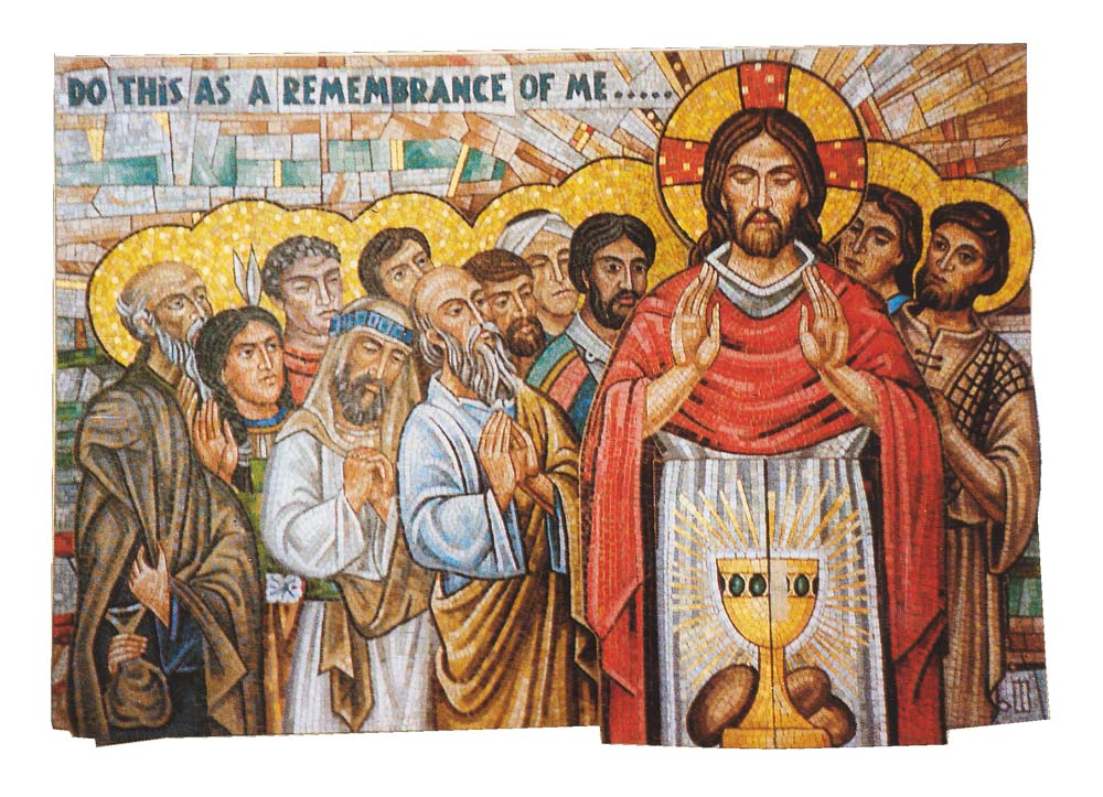 Mosaico creato dalla ditta
"demetz art studi" in cui abbiamo realizzato e inserito il tabernacolo.
