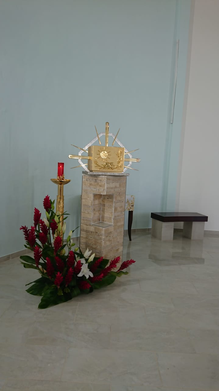 Tabernacolo eseguito per una chiesa in Costa Rica