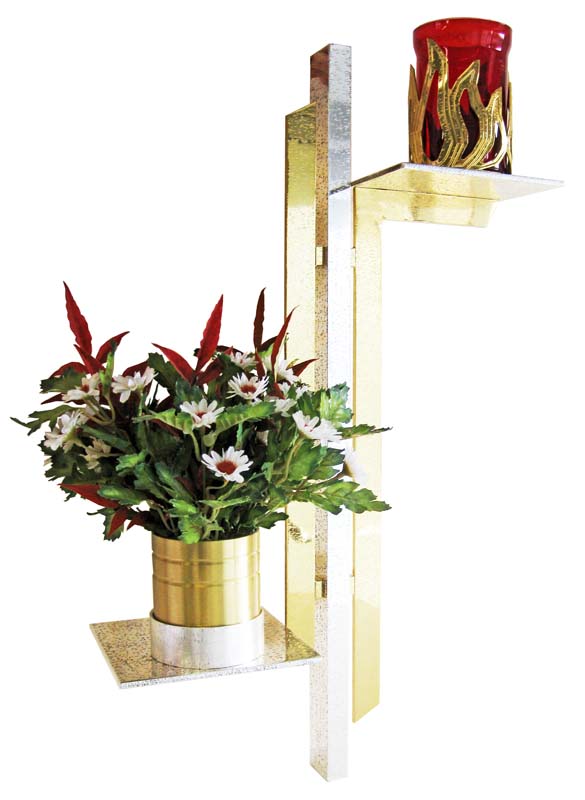 Holy wall lamp and Flower holder art. Er 24 L. 
